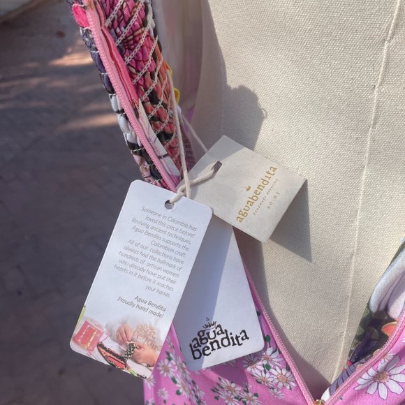 Agua Bendita Alani Floral Maxi Dress (Size: M) - Picture 5 of 6